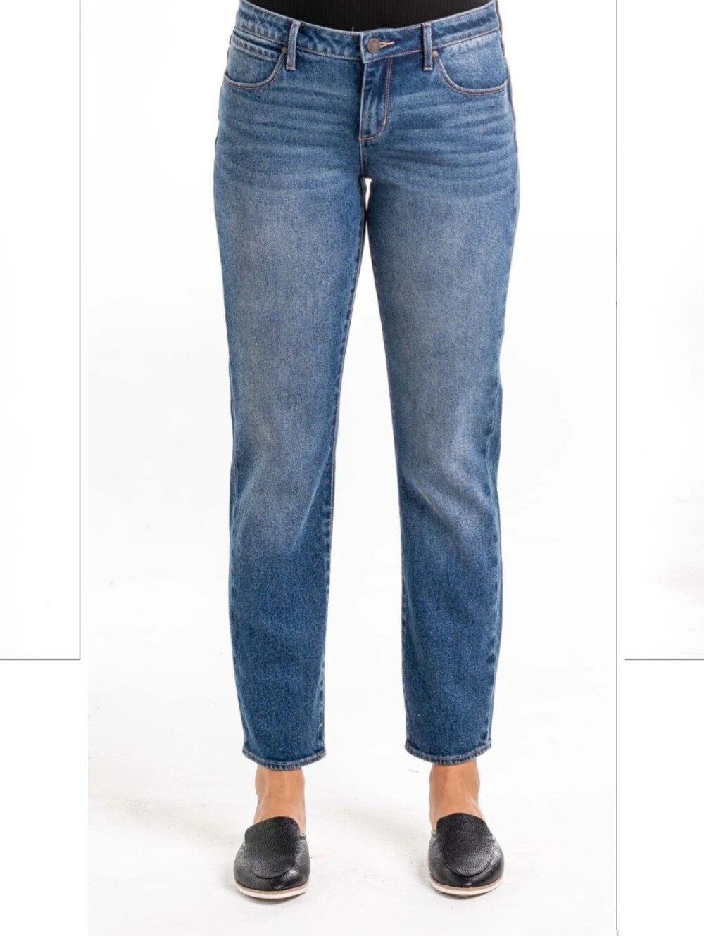 **NWT** Rene High Rise Straight Jean 32 - Picture 4 of 14